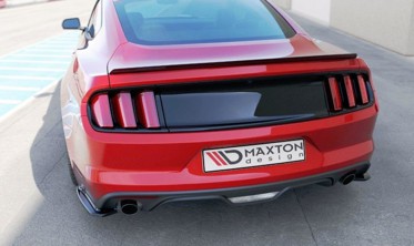 Боковые диффузоры заднего бампера Ford Mustang MK6 фото