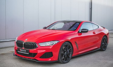 Диффузор переднего бампера BMW 8 Coupe G15 / 8 Gran Coupe M-pack G16 вер.1 фото
