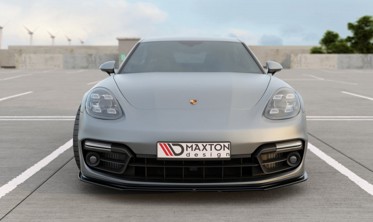 Диффузор на передний бампер Porsche Panamera Turbo / GTS 971 фото