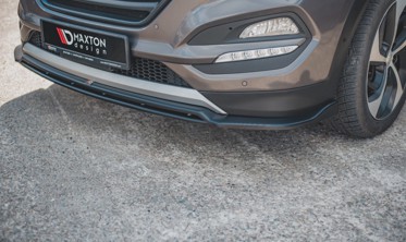 Диффузор переднего бампера Hyundai Tucson Mk3 дорестайл фото