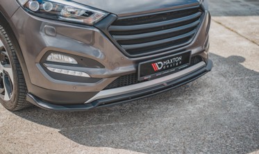Диффузор переднего бампера Hyundai Tucson Mk3 дорестайл фото