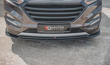 Диффузор переднего бампера Hyundai Tucson Mk3 дорестайл фото