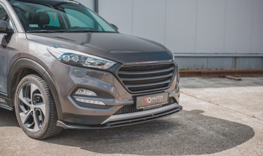 Диффузор переднего бампера Hyundai Tucson Mk3 дорестайл фото