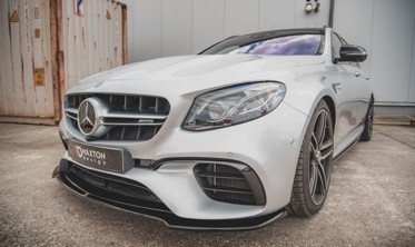 Диффузор переднего бампера Mercedes E63 AMG S213/W213 вер.1 фото