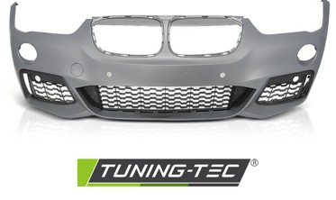 бампер передний тюнинговый BMW X1 F48 в стиле M-TECH фото