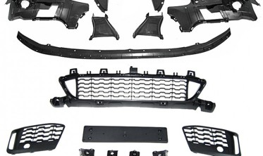 бампер передний тюнинговый BMW X1 F48 в стиле M-TECH фото