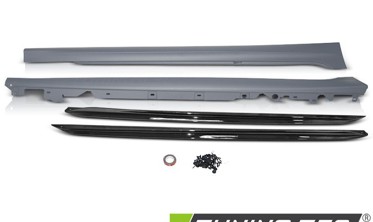 Боковые накладки на пороги BMW 3 G20 / G21 в стиле M-PERFORMANCE  фото