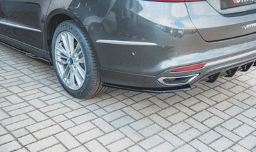 Боковые диффузоры заднего бампера Ford Mondeo Vignale MK5 Facelift фото
