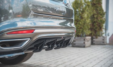 Дифузор заднього бампера Ford Mondeo Vignale MK5 рестайл фото