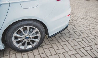 Дифузор заднього бампера Ford Mondeo Estate Platinium MK5 рестайл фото