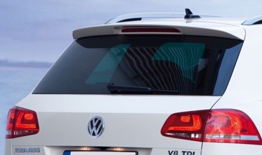 Спойлер VW Touareg II стиль R-line фото