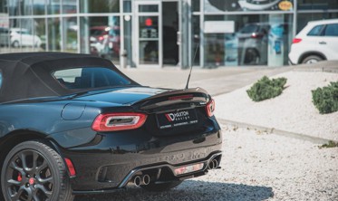 Кап-спойлер на багажник Fiat 124 Spider Abarth фото