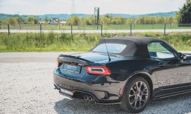 Кап-спойлер на багажник Fiat 124 Spider Abarth фото
