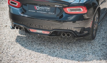 Центральний дифузор заднього бампера Fiat 124 Spider Abarth фото