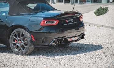 Боковые накладки заднего бампера Fiat 124 Spider Abarth фото