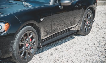Накладки під пороги Fiat 124 Spider Abarth фото