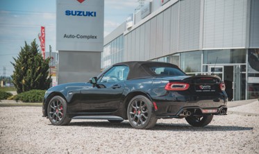 Накладки під пороги Fiat 124 Spider Abarth фото