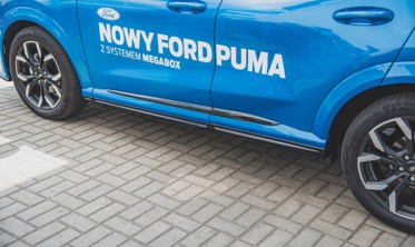 Боковые диффузоры порогов Ford Puma MK2 ST-Line фото
