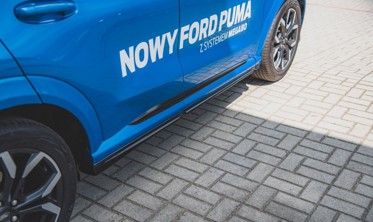 Боковые диффузоры порогов Ford Puma MK2 ST-Line фото