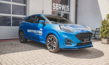 Накладка переднього бампера Ford Puma MK2 версія ST-Line фото