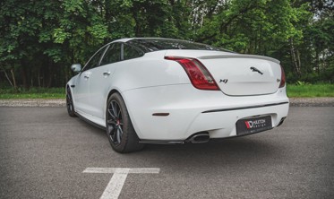 Боковые накладки заднего бампера Jaguar XJ X351 фото