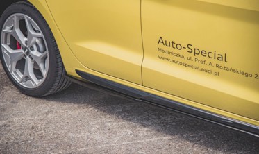 Боковые накладки под пороги Audi A1 S-line GB фото