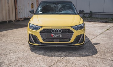 Дифузор переднього бампера Audi A1 S-line GB вер.2 фото