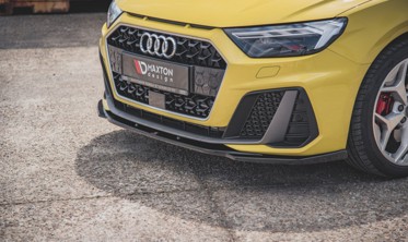 Дифузор переднього бампера Audi A1 S-line GB вер.2 фото