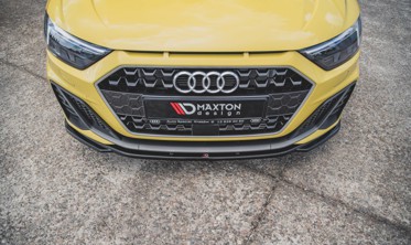 Дифузор переднього бампера Audi A1 S-line GB вер.2 фото