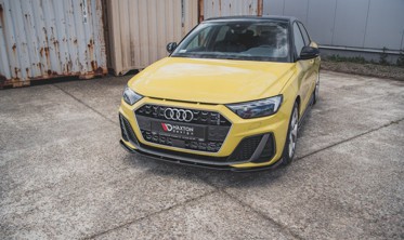 Дифузор переднього бампера Audi A1 S-line GB вер.2 фото