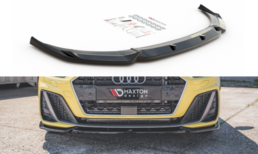 Тюнінговий дифузор під передній бампер Audi A1 S-line GB вер.3 фото