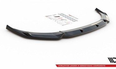 Тюнинговый диффузор под передний бампер Audi A1 S-line GB вер.3 фото