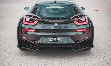 Диффузор заднего бампера BMW I8 фото