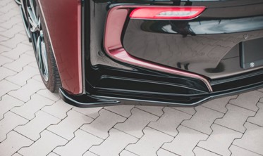 Диффузор заднего бампера BMW I8 фото