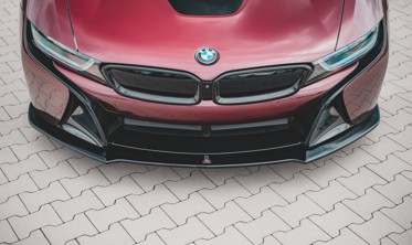 Диффузор (сплиттер) переднего бампера BMW I8  фото
