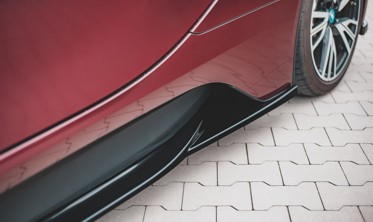 Боковые накладки под пороги BMW I8 фото