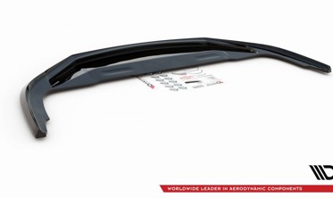 Диффузор (накладка) под передний бампер Porsche 911 Carrera 991 вер. 1 фото