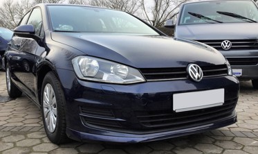 Накладка переднього бампера VW Golf 7 фото