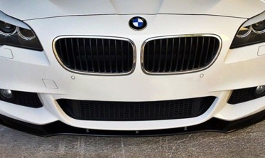 Тюнинговый диффузор переднего бампера BMW 5 F10 / F11 М-pack вер.1 фото