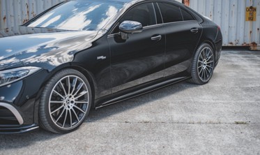 Дифузори бічних порогів Mercedes CLS C257 для версії AMG-line / AMG 53 фото