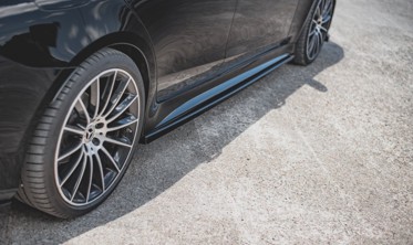 Дифузори бічних порогів Mercedes CLS C257 для версії AMG-line / AMG 53 фото