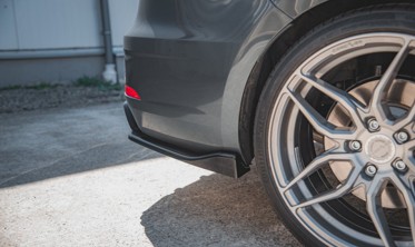 Боковые накладки заднего бампера Seat Leon 3 версия Cupra рест. Sportstourer вер.3 фото