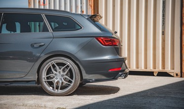 Боковые накладки заднего бампера Seat Leon 3 версия Cupra рест. Sportstourer вер.3 фото