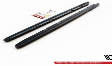 Комплект накладок на пороги Seat Leon MK3 FL Cupra / FR вер.5 фото
