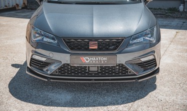 Накладка переднього бампера Seat Leon Cupra / FR MK3 FL вер.6 фото