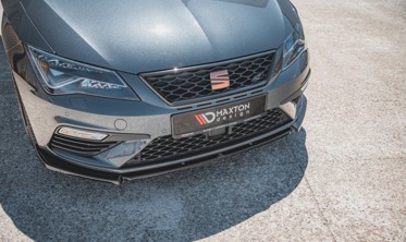 Накладка переднього бампера Seat Leon Cupra / FR MK3 FL вер.6 фото