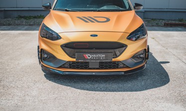 Тюнинговая накладка переднего бампера Ford Focus ST / ST-line MK4 вер. 8 фото