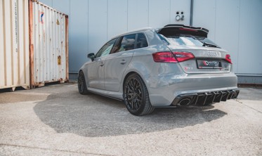 Дифузори під бічні пороги Racing Audi RS3 8V Sportback фото