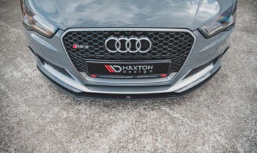 Дифузор переднього бампера Racing Audi RS3 8V Sportback фото