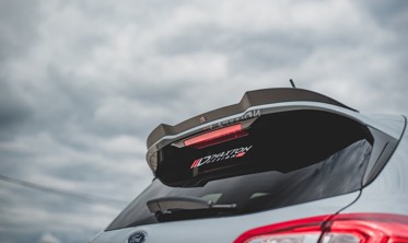Накладка на спойлер багажника Ford Fiesta MK8 версия ST / ST-line вар.3 фото